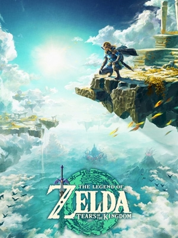 Portada del videojuego The Legend of Zelda: Tears of the Kingdom