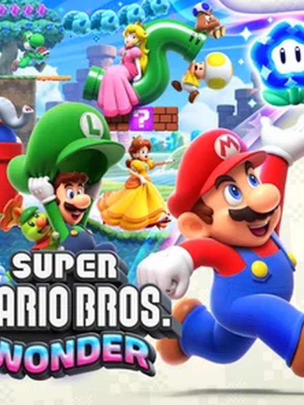 Portada del videojuego Super Mario Bros. Wonder