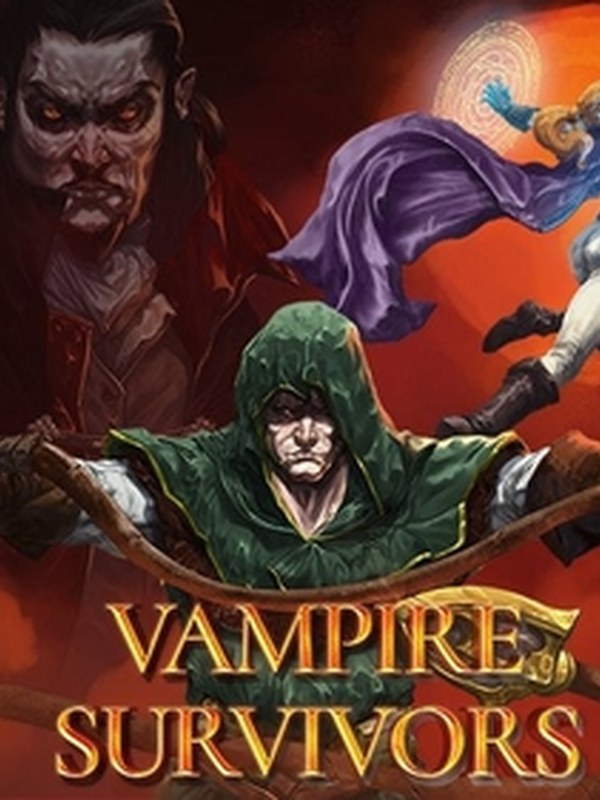 Portada del videojuego Vampire Survivors