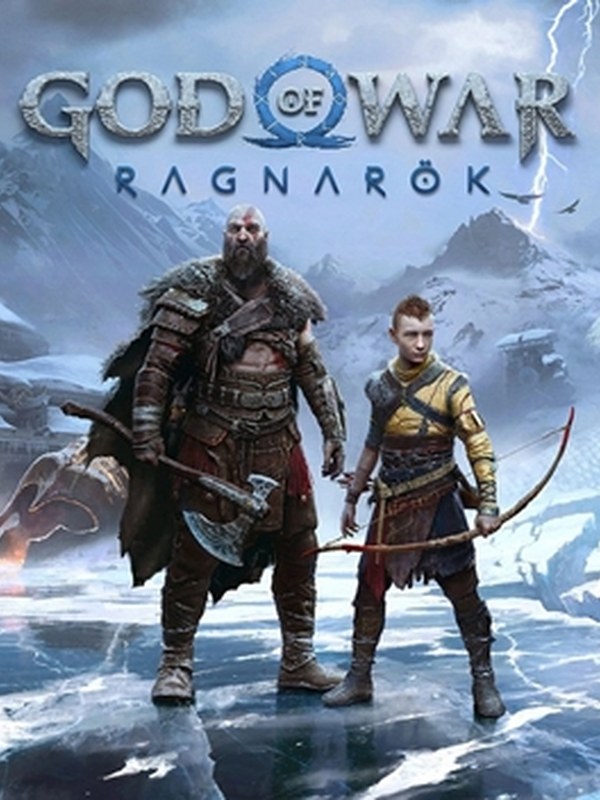 Portada del videojuego God of War Ragnarök